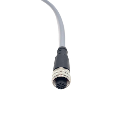 Wasserdichter M12 Kabel-Mann zur Frau mit 4 Pin 8 Pin Connector