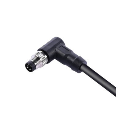 IP67 verkabeln wasserdichtes Verbindungsstück des Kabel-M8 5 Pin Female Molding Shield, PVC-, dasjacke elektrischen Fahrrad-Roller verkabelt