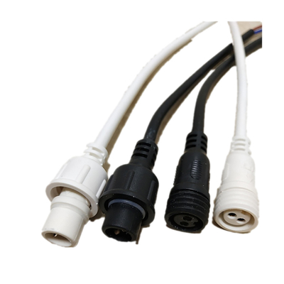 1M Long Black Color Energie unter Verwendung der mehrpoligen wasserdichten M18 Kabel im Freien