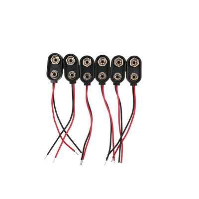 15cm 2 Pin Cable Wire Assemblies, Verbindungsstück-Draht-Geschirr-Batterie-Schnellclip-Art versendend und behandeln