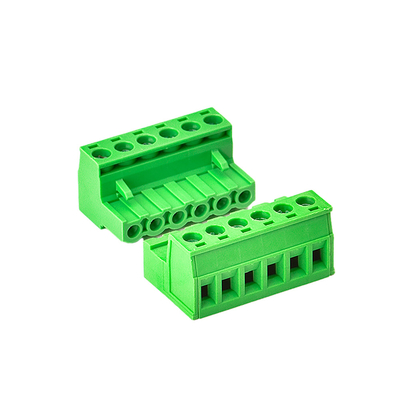 Neigung des grüne Farbe-PWB-Verteiler-Verbindungsstück-Draht-XK2EDGA 5.08MM