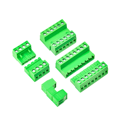 Neigung des grüne Farbe-PWB-Verteiler-Verbindungsstück-Draht-XK2EDGA 5.08MM