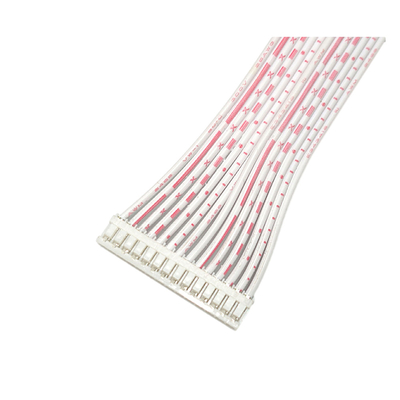 20cm Kabel-Draht-Versammlungen, Flachkabel UL2651 mit Falz-Wohnungs-Anschluss JST pH
