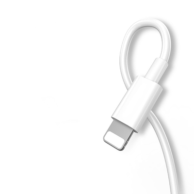Aufladungsdaten-Kabel 2.4A Soem-ODM-PVCs USB für schnell aufladendes Iphone