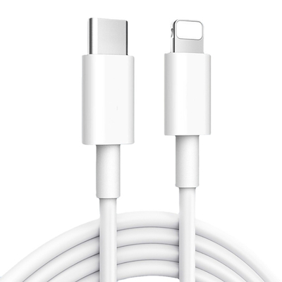 Aufladungsdaten-Kabel 2.4A Soem-ODM-PVCs USB für schnell aufladendes Iphone