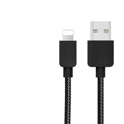 Verkabeln schnelles Aufladungsdaten-Kabel Soems, Nylonmikro-USB 2.4A für Iphone