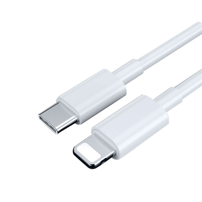 3Ft Länge USBs Aufladungsweiße Farbe Usb C bis C des daten-Kabel-Usb3.1 mit PVC-Jacke