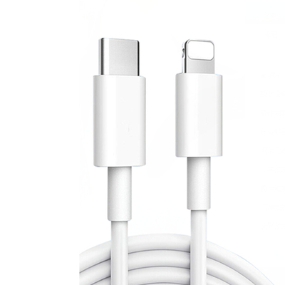 3Ft Länge USBs Aufladungsweiße Farbe Usb C bis C des daten-Kabel-Usb3.1 mit PVC-Jacke