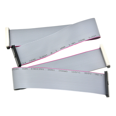 2.0mm flache IDC Flachkabel-Versammlung 04P IDC zu 64P IDC für den Computer Automobil