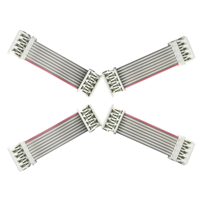 UL2651 flache Neigung Grey Color der Flachkabel-15cm der Längen-2.54mm 1.27mm