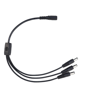 DC5521 DC5525 Stecker der DC-Stromkabel-Versammlungs-5.5×2.5 Millimeter, zum des Stromadapters zu öffnen
