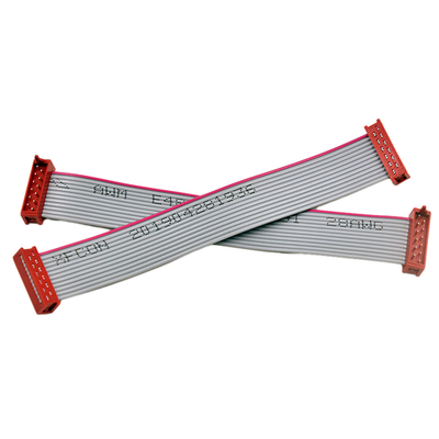 Kabel Amperes 215083 1.27mm Neigungs-IDC Verbindungsstück-Mikromatch 12P rote Farb