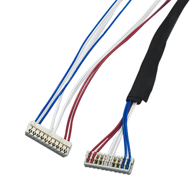 Messgerät des 1.0mm Neigungs-IDC Kabelbaum-AWG30 mit Verbindungsstück JST SSR IDC