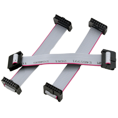 Flache Kabel des Band-IDC mit 2.00mm Neigungs-Doppelreihe 2x3 Pin 6 Pin Connector
