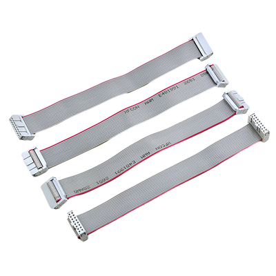 2.54mm doppelte flache Art 28AWG-Stempel des Reihen-IDC Flachkabel-UL2651