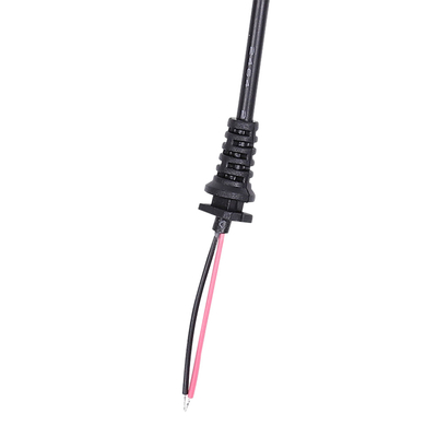 Männliche und weibliche Stromkabel-Versammlungen mit Gummidurchführungsring DC 5.5mm x 2.1mm Fass Jack
