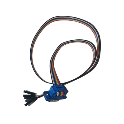 Kundengebundene Audiovideoart Neigung 10P der kabel-DIDC DB9 Pin To 2.54mm