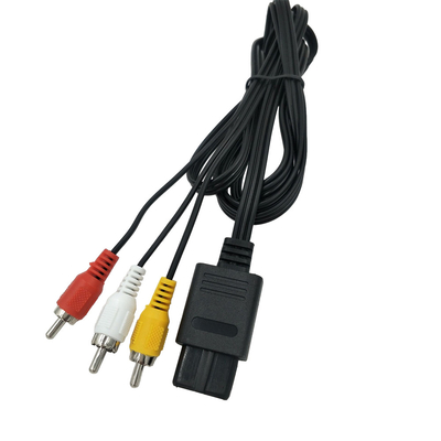 6ft Gamecube Audiovideokabel, Handels zusammengesetzte Schnur für Nintendo 64 N64