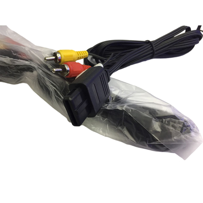 6ft Gamecube Audiovideokabel, Handels zusammengesetzte Schnur für Nintendo 64 N64