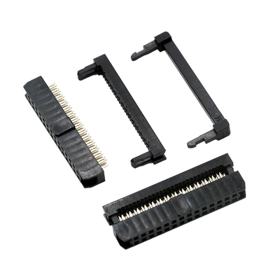 Neigung Pin Cable Connector Black Colors 1.27mm 2.0mm IDC-Frau-14
