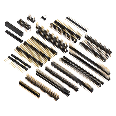 Gerade rechtwinklige Reihen-Art SMTs Pin Header Connector Single Dual
