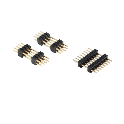 Gold-Flash-PCB-Anschluss 2,0 mm Durchspiel durch Loch-Pin-Kopf 2,54 mm Durchspiel männlich