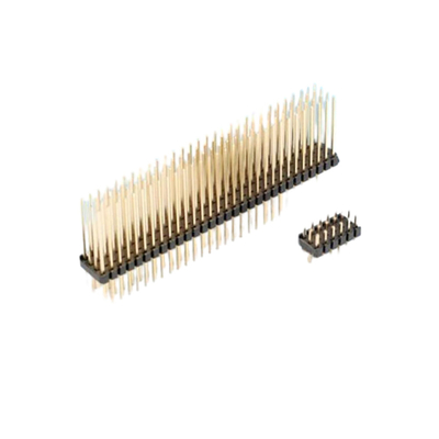 Gold-Flash-PCB-Anschluss 2,0 mm Durchspiel durch Loch-Pin-Kopf 2,54 mm Durchspiel männlich