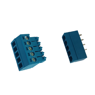 Farbenfrohe Plug Pcb Terminal Block 3,5 mm/3,81 mm/5,0 mm/5,08 mm/7,5 mm/7,62 mm Schwung