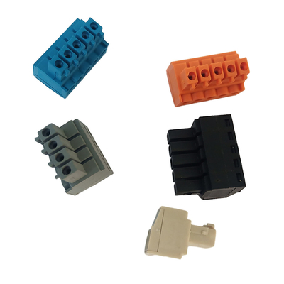 Farbenfrohe Plug Pcb Terminal Block 3,5 mm/3,81 mm/5,0 mm/5,08 mm/7,5 mm/7,62 mm Schwung