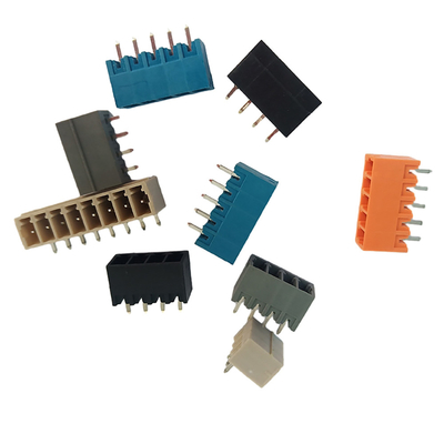 Farbenfrohe Plug Pcb Terminal Block 3,5 mm/3,81 mm/5,0 mm/5,08 mm/7,5 mm/7,62 mm Schwung