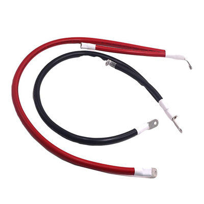 Flat Ring Terminal Custom Wire Harnesses Kit Universelles Grünes Energiekabelsystem