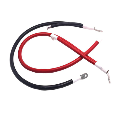 Flat Ring Terminal Custom Wire Harnesses Kit Universelles Grünes Energiekabelsystem
