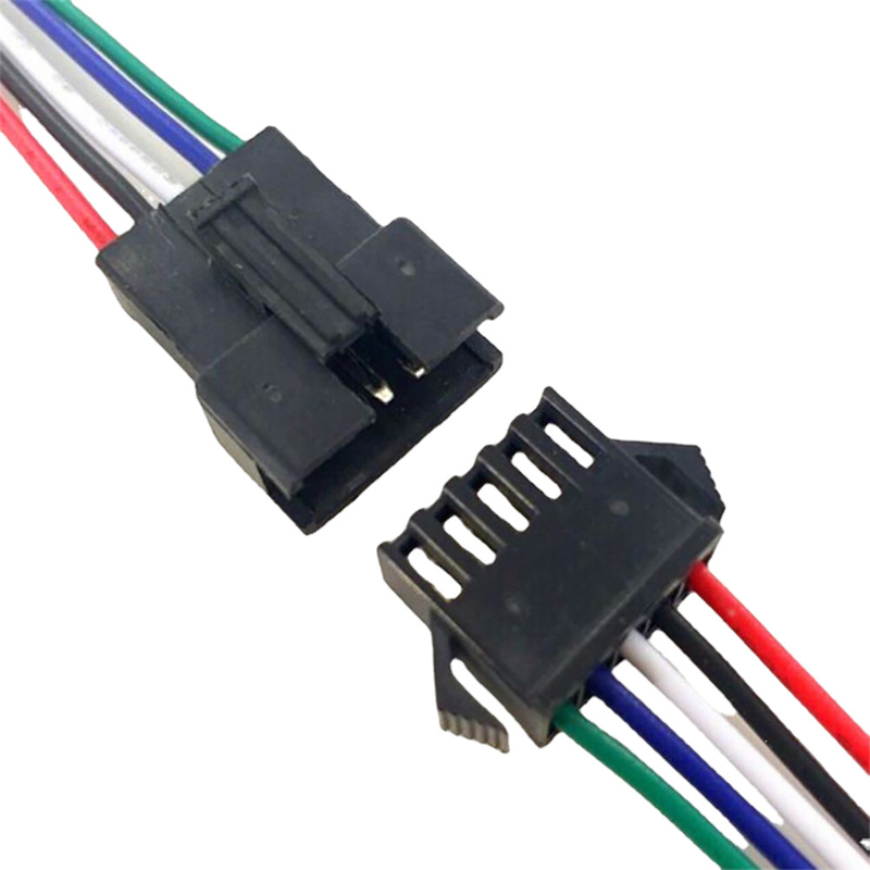 Schwarze der Farbdrahtseil-Versammlungs-2.5mm Länge Neigung Jst Inspektions-Alternative250mm