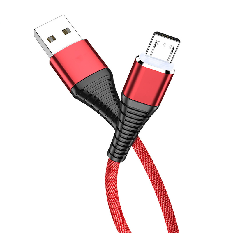 Aufladungsdaten umsponnener Nylonmantel USBs verkabeln 3Ft 2.4A für Mp3 Mp4
