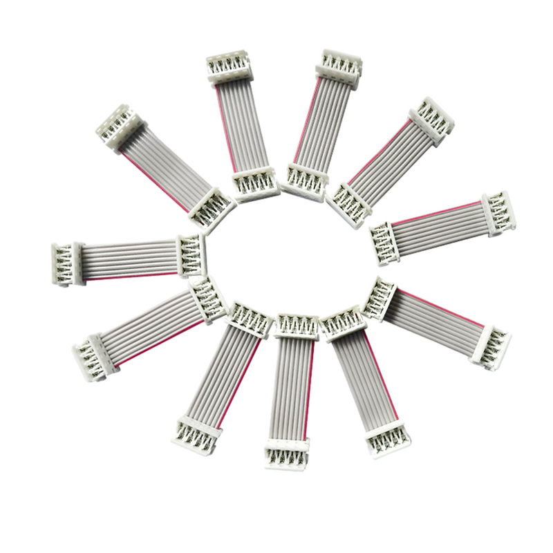 UL2651 flache Neigung Grey Color der Flachkabel-15cm der Längen-2.54mm 1.27mm