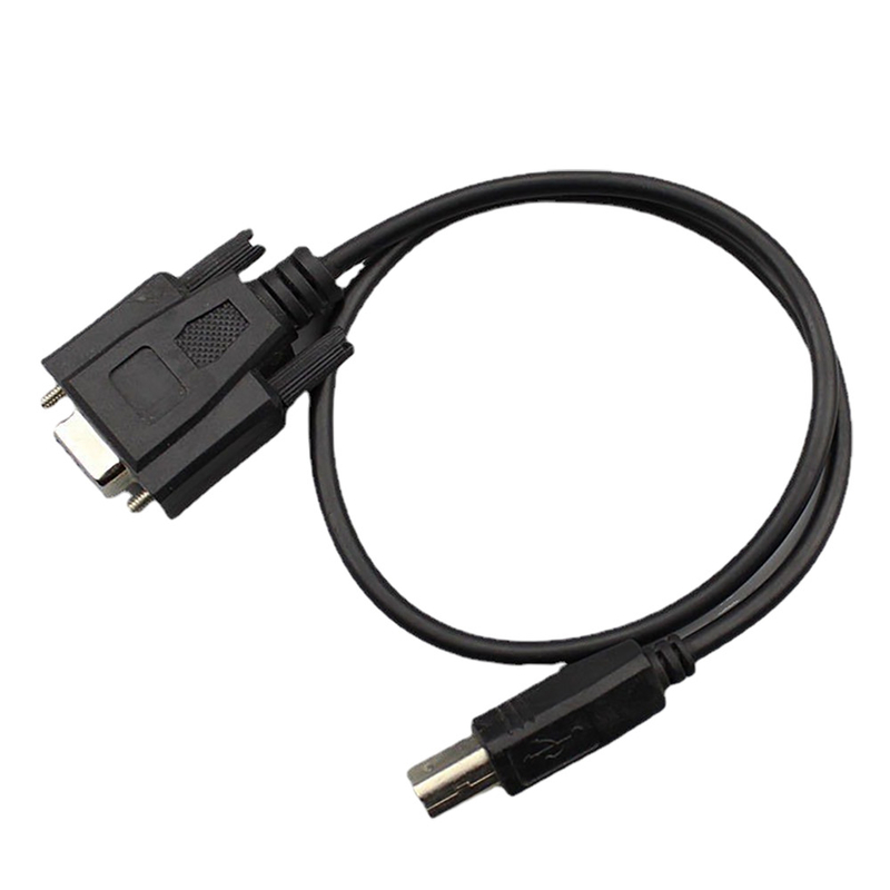 Kundenspezifische Frau RS232 Overmolding der Kabel-DB9 zu männlicher Art USBs 2,0 B