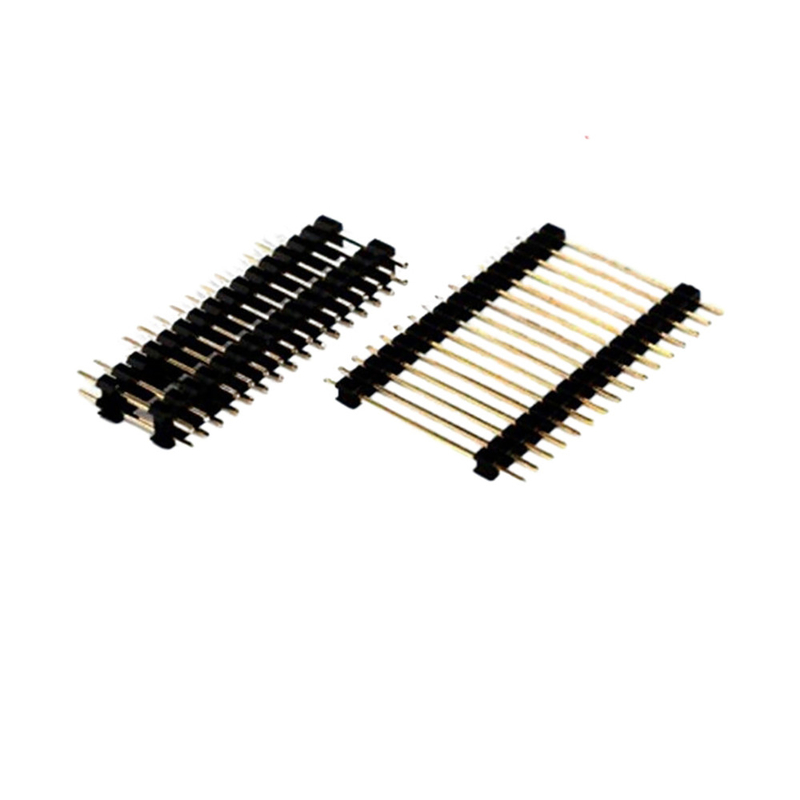 Gold-Flash-PCB-Anschluss 2,0 mm Durchspiel durch Loch-Pin-Kopf 2,54 mm Durchspiel männlich